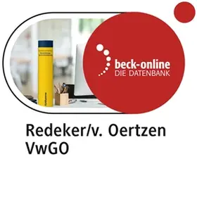 beck-online. Redeker/von Oertzen, Verwaltungsgerichtsordnung