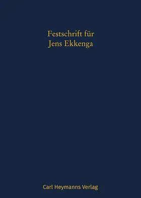 Festschrift für Jens Ekkenga