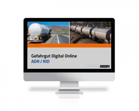 Gefahrgut Digital Online ADR/RID - Straße/Schiene