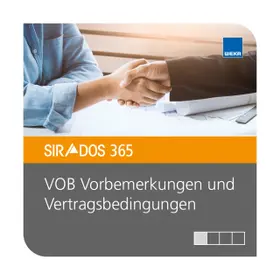 SIRADOS 365 VOB Vorbemerkungen und Vertragsbedingungen