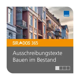 SIRADOS 365 Ausschreibungstexte Altbau