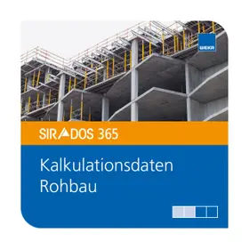 SIRADOS 365 Kalkulationsdaten Rohbau