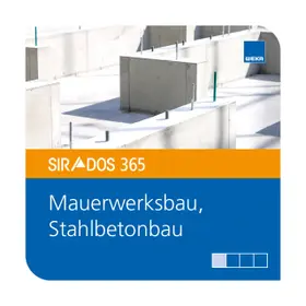 SIRADOS 365 Kalkulationsdaten Mauerwerksbau/Stahlbetonbau