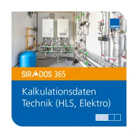 SIRADOS 365 Kalkulationsdaten Technik