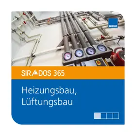 SIRADOS 365 Kalkulationsdaten Heizungsbau/Lüftungsbau