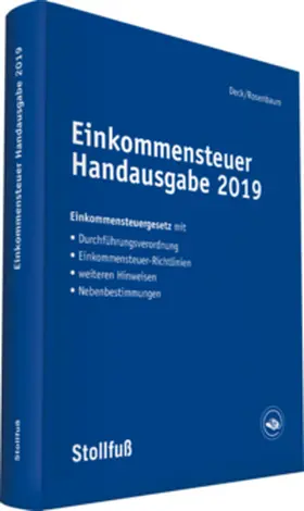 Einkommensteuer Handausgabe - online