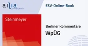ESV-Online-Book WpÜG - Jahresabonnement
