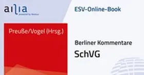 ESV-Online-Book SchVG - Jahresabonnement