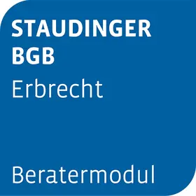 Beratermodul STAUDINGER BGB Erbrecht