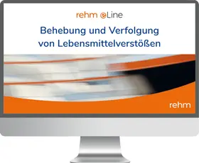Behebung und Verfolgung von Lebensmittelverstößen online
