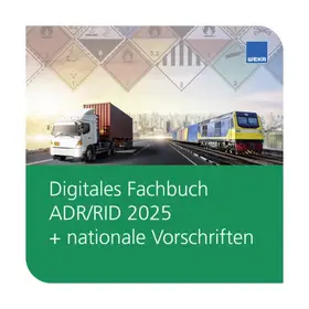 Digitales Fachbuch ADR/RID 2025 + nationale Vorschriften