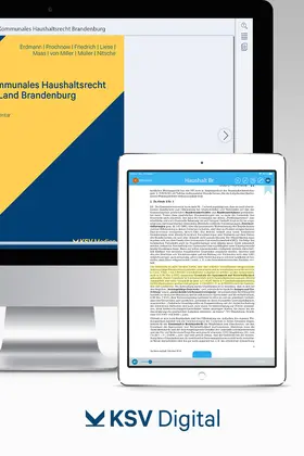 Kommunales Haushaltsrecht im Land Brandenburg (digital)