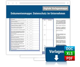 Dokumentenmappe: Datenschutz im Unternehmen