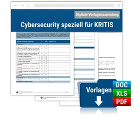 Vorlagensammlung Cybersecurity speziell für KRITIS