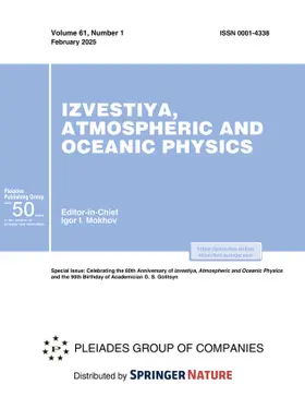 Izvestiya, Atmospheric and Oceanic Physics