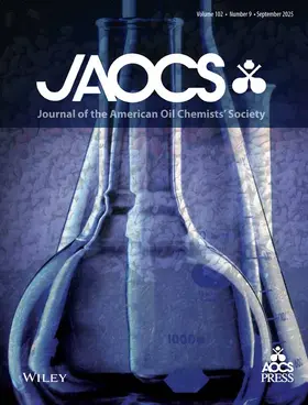 Journal of the American Oil Chemists' Society