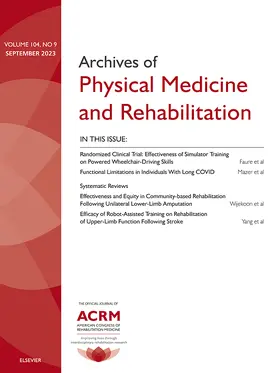 Archives of Physical Medicine and Rehabilitation
