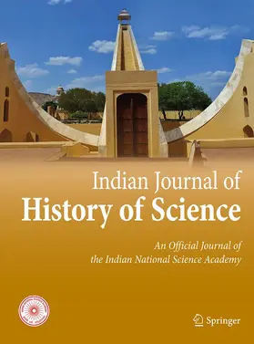 Indian Journal of History of Science