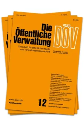 Die öffentliche Verwaltung – DÖV