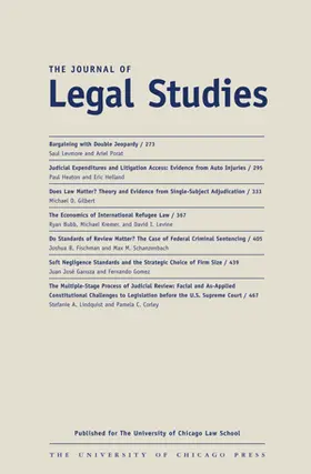 The Journal of Legal Studies
