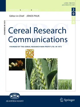 Cereal Research Communications