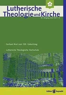 Lutherische Theologie und Kirche (LuThK)