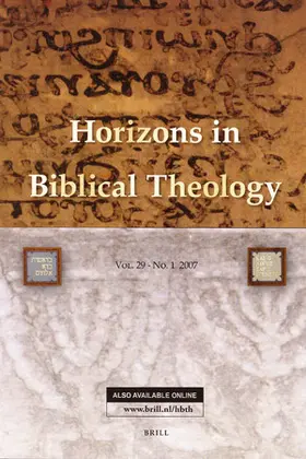 Horizons in Biblical Theology