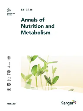 Annals of Nutrition and Metabolism