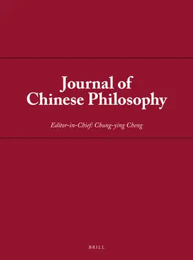 Journal of Chinese Philosophy