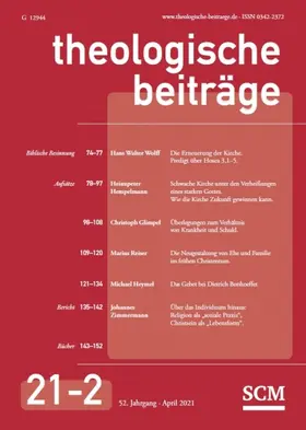 theologische beiträge