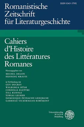 Romanistische Zeitschrift für Literaturgeschichte