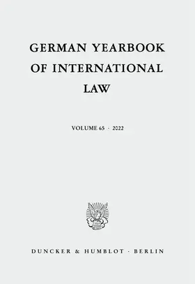 German Yearbook of International Law