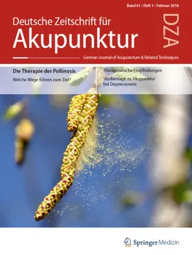 Deutsche Zeitschrift für Akupunktur