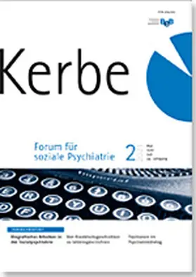 Kerbe - Forum für soziale Psychiatrie