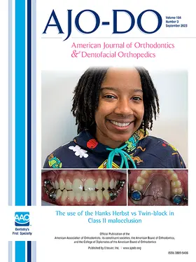 American Journal of Orthodontics and Dentofacial Orthopedics