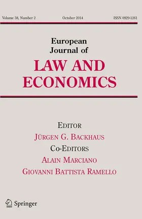 European Journal of Law and Economics