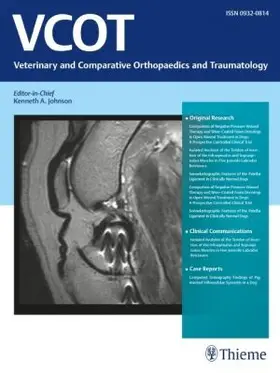 VCOT - Veterinary and Comparative Orthopaedics and Traumatology