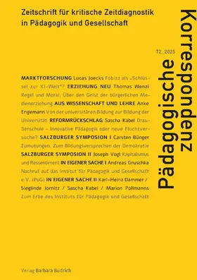 Pädagogische Korrespondenz