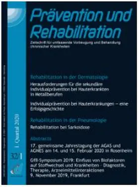 Prävention und Rehabilitation