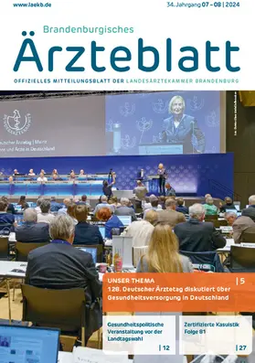 Brandenburgisches Ärzteblatt