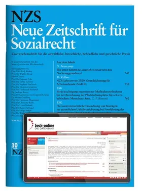 Neue Zeitschrift für Sozialrecht (NZS)