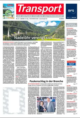 Zeitung Transport