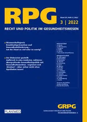 Recht und Politik im Gesundheitswesen