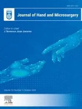 Journal of Hand and Microsurgery