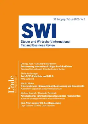 SWI - Steuer & Wirtschaft International