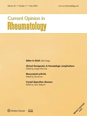 Current Opinion in Rheumatology