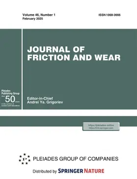 Journal of Friction and Wear