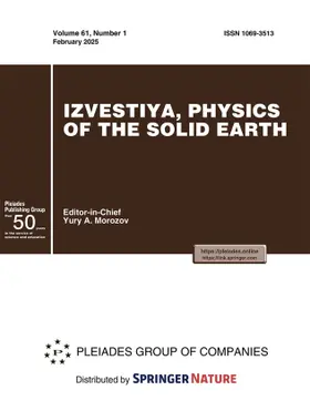 Izvestiya, Physics of the Solid Earth