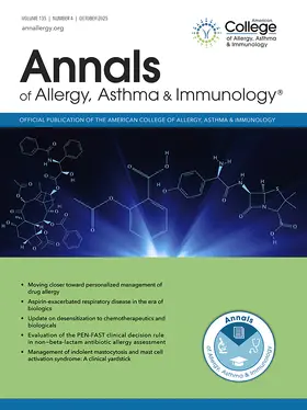 Annals of Allergy, Asthma & Immunology