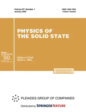 Physics of the Solid State
